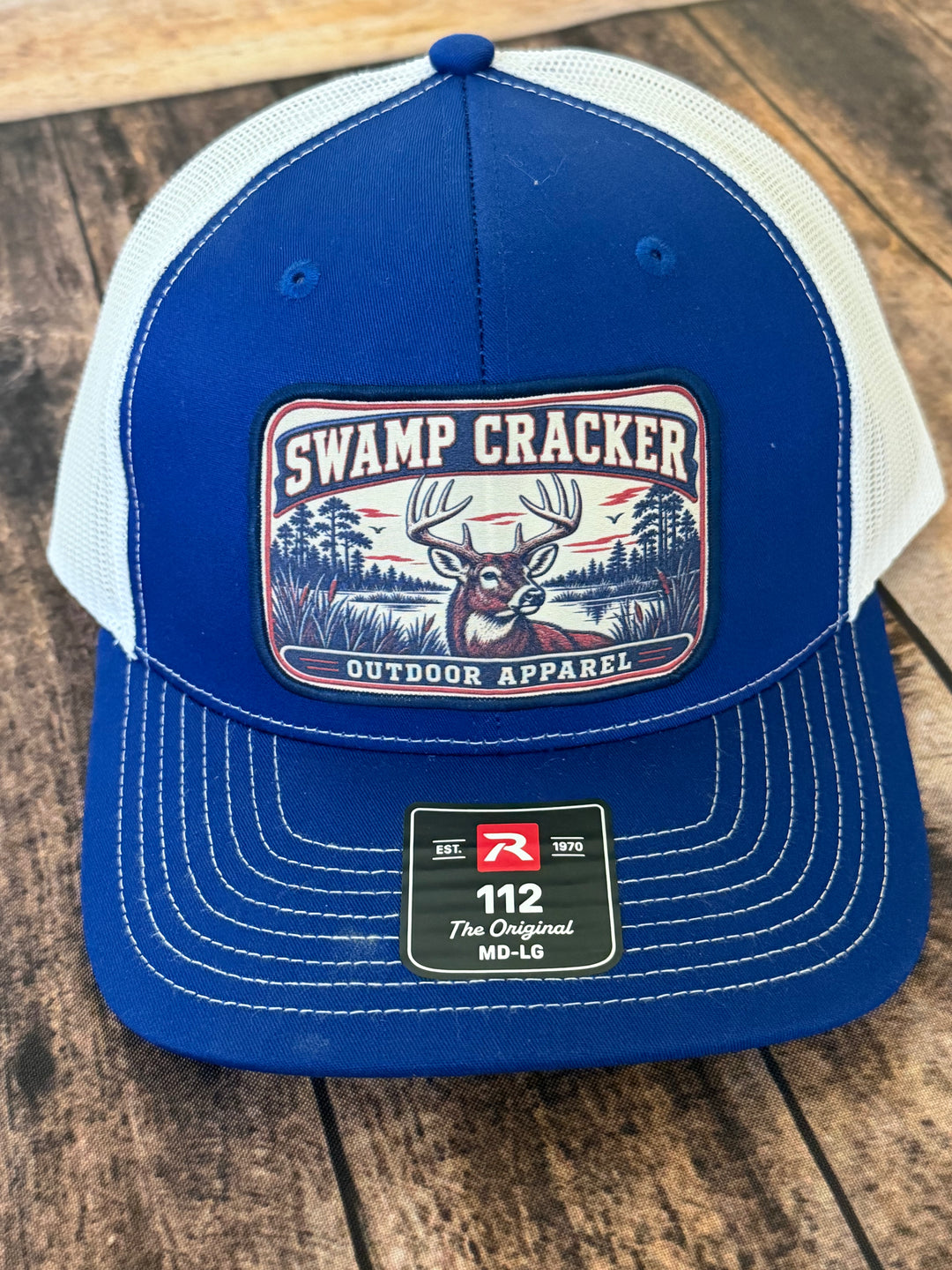 Swamp Cracker America Buck SnapBack Hat