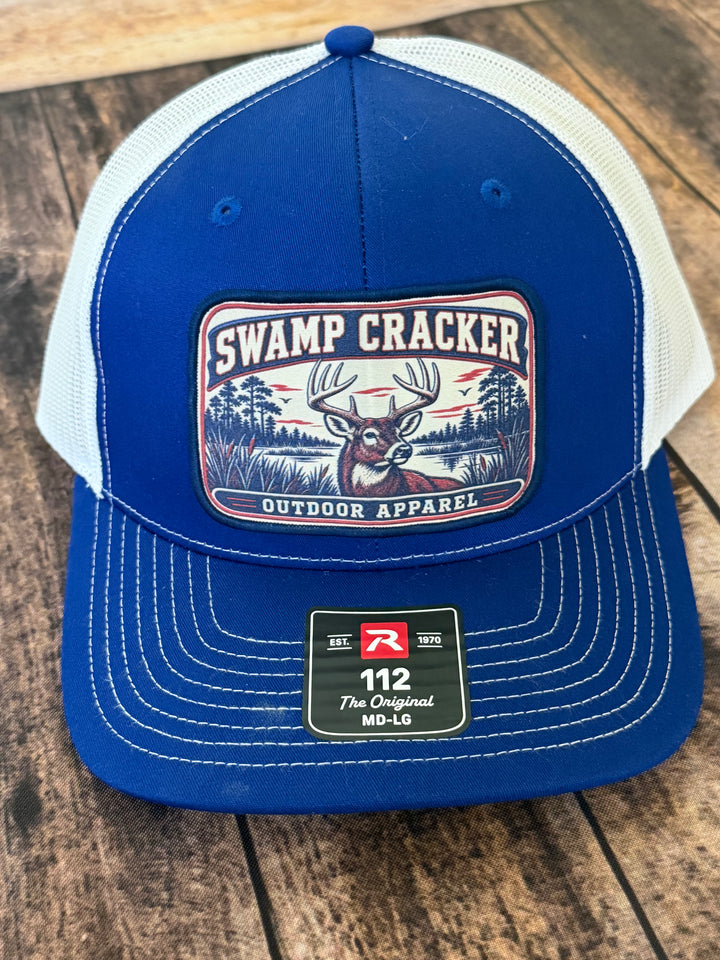 Swamp Cracker America Buck SnapBack Hat