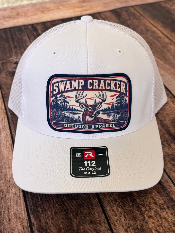 Swamp Cracker America Buck SnapBack Hat