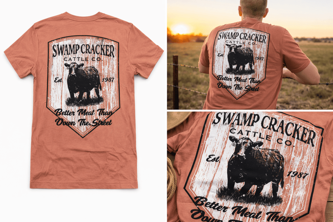 Better Meat Swamp Cracker Cattle Company Shirt - Swamp Cracker Outdoor Apparel