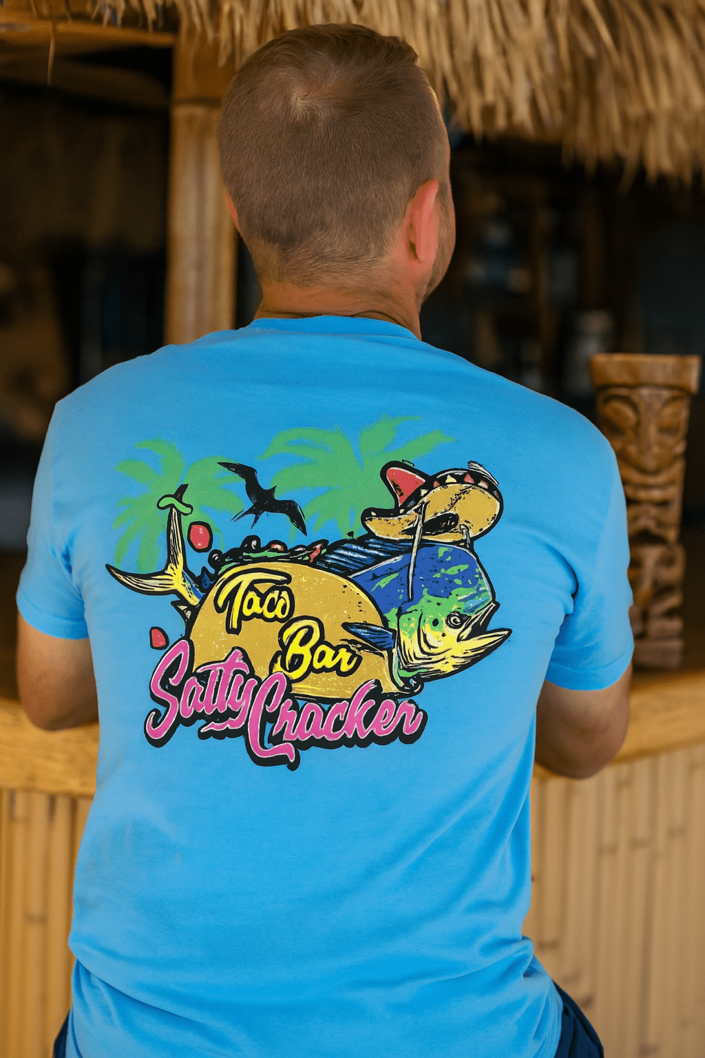 Dorado Taco Salty Cracker Shirt - Swamp Cracker Outdoor Apparel