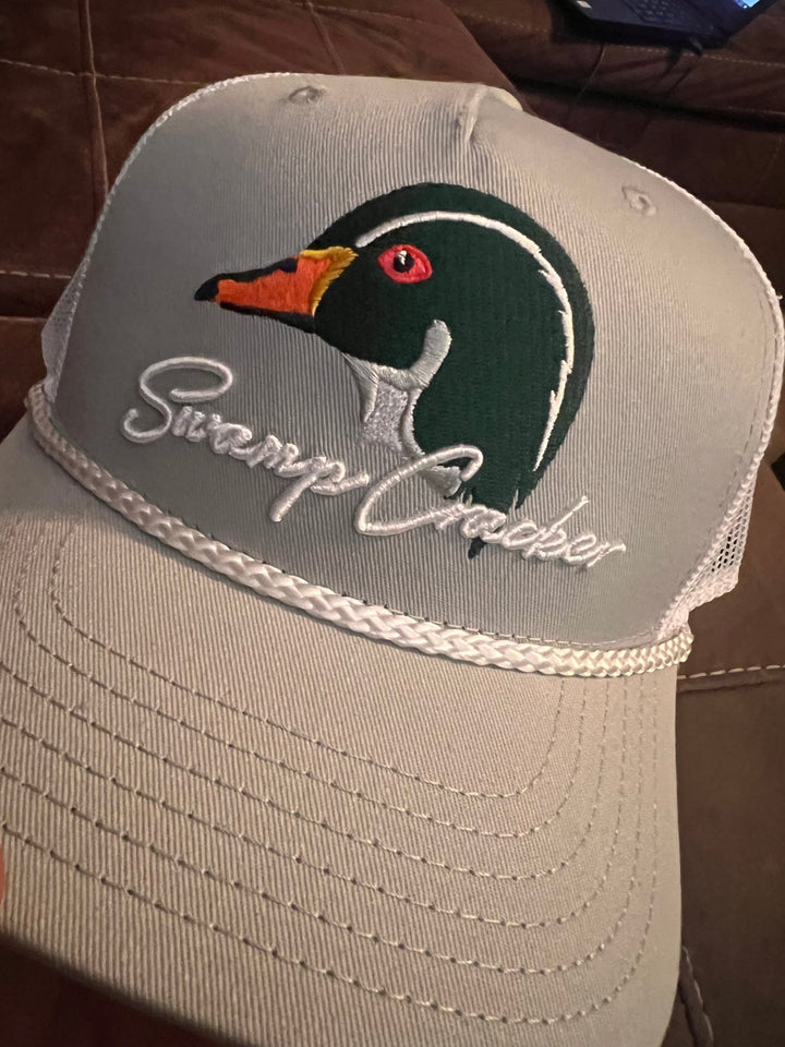 Duck Head Swamp Cracker Rope Patch Hat - Swamp Cracker Outdoor Apparel