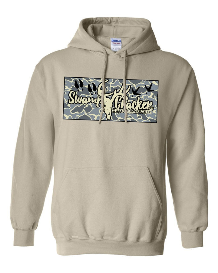 Hoodie Old School Duck Camo Swamp Cracker - Swamp Cracker Outdoor Apparel