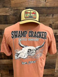 Field Skull Swamp Cracker Cattle Company Shirt