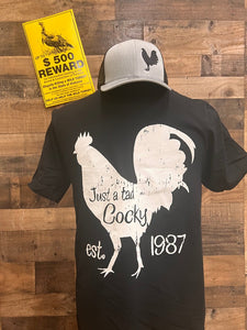 A Tad Cocky Rural Rooster Swamp Cracker Shirt
