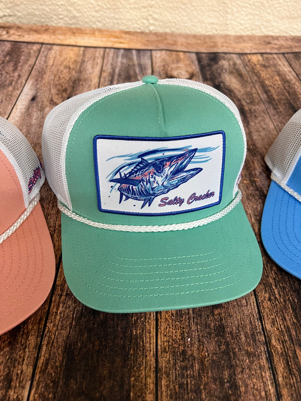 Salty Cracker Wahoo Patch Hat