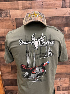 Strutting Turkey Swamp Cracker T-Shirt, 2x