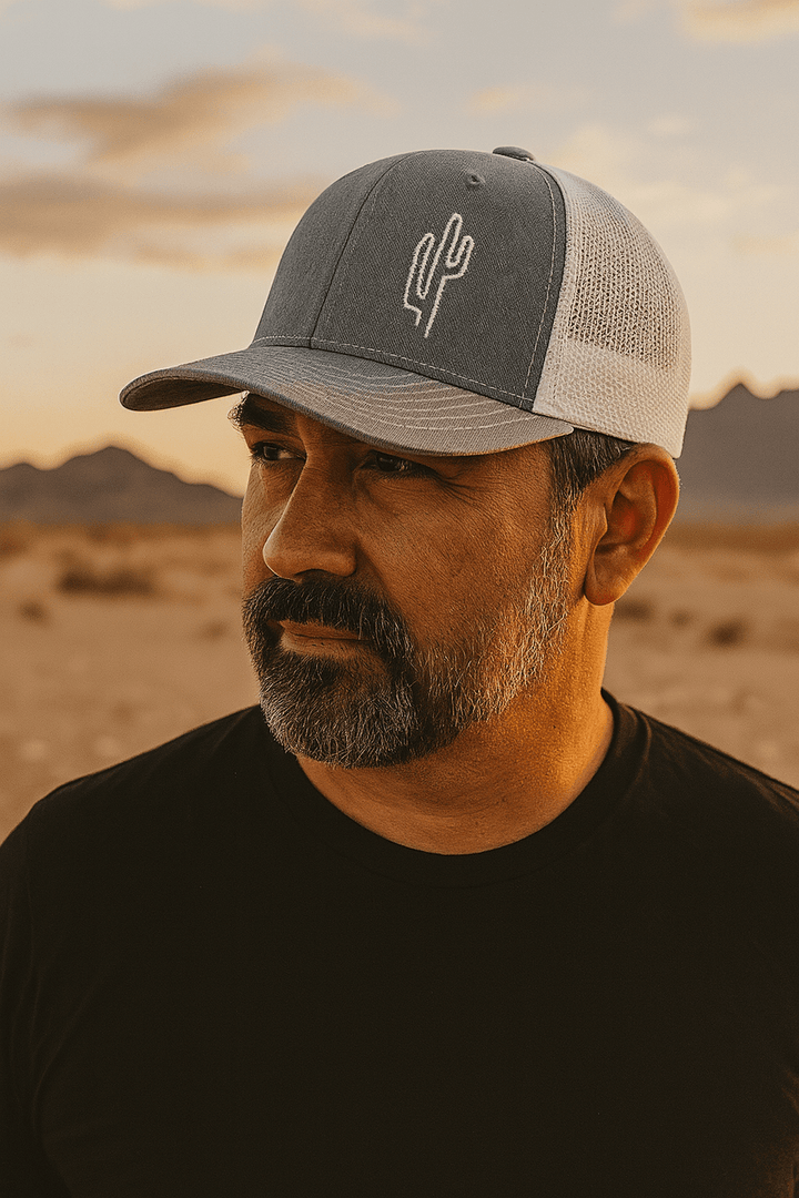 Saguaro Cactus Swamp Cracker Snapback Hat - Swamp Cracker Outdoor Apparel