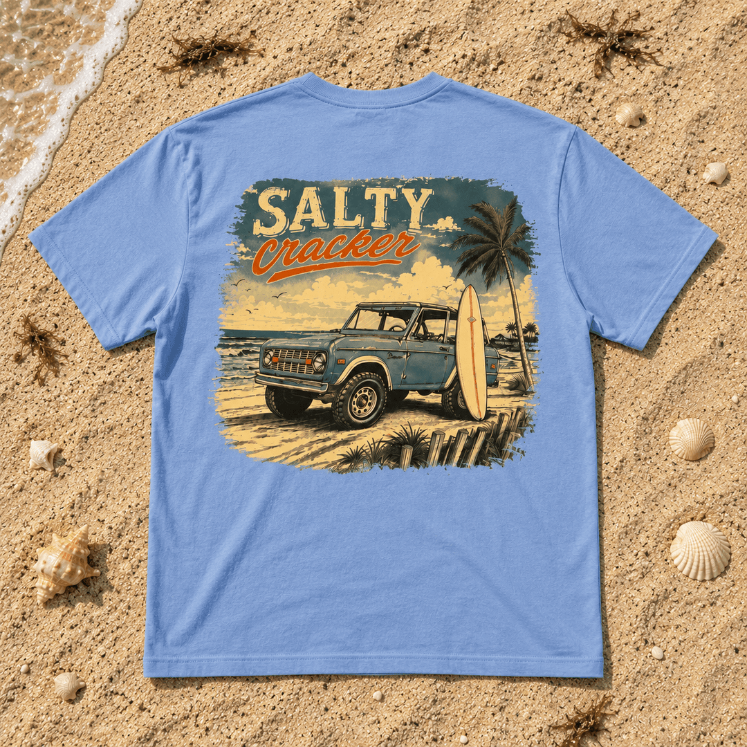 Salty Cracker Beach Bronco Shirt - Swamp Cracker Outdoor Apparel