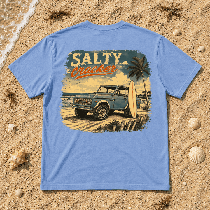 Salty Cracker Beach Bronco Shirt - Swamp Cracker Outdoor Apparel
