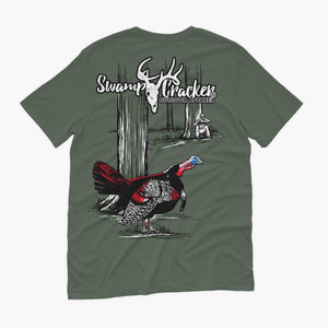 Strutting Turkey Swamp Cracker T-Shirt