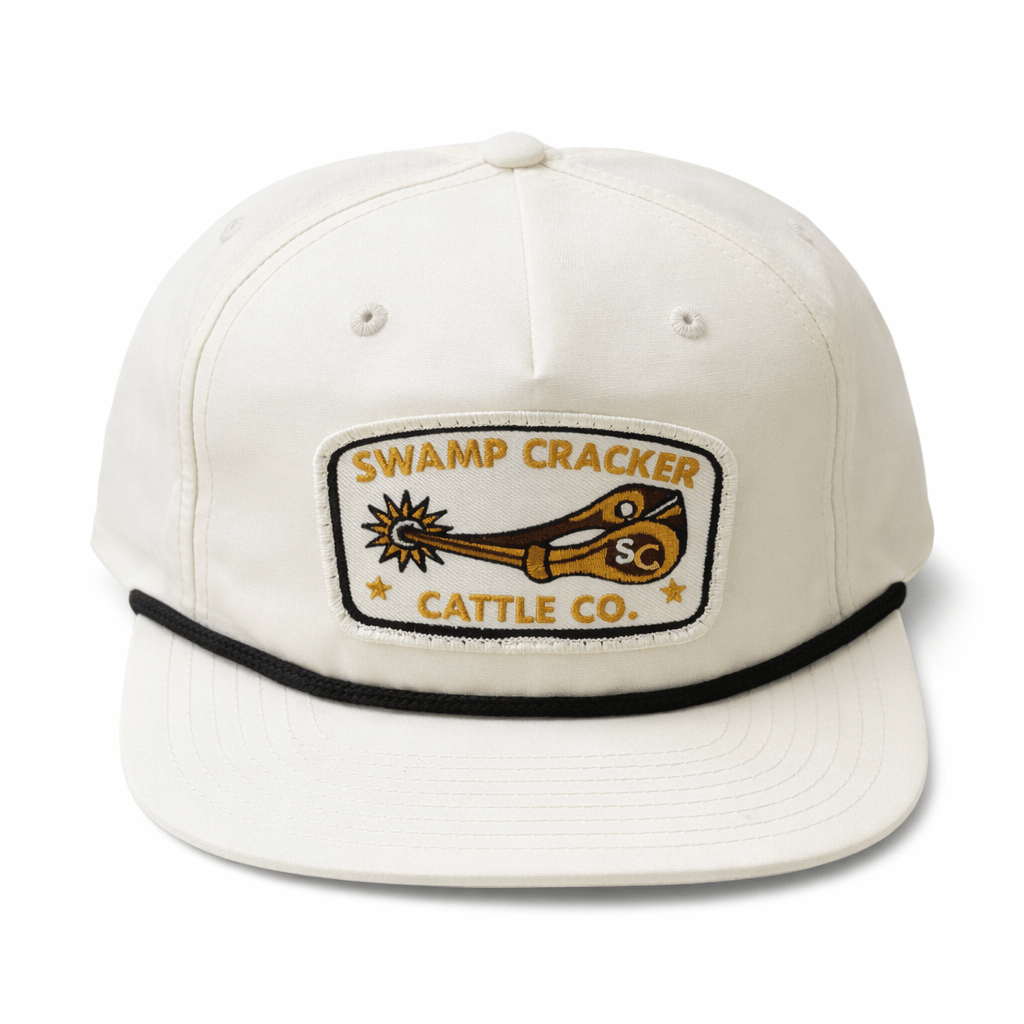 Swamp Cracker Cattle Co Spur Patch Hat - Swamp Cracker Outdoor Apparel