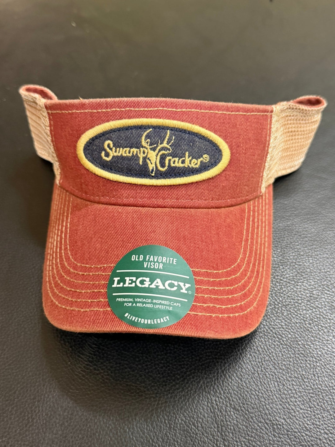 Swamp Cracker vintage snapback visor - Swamp Cracker Outdoor Apparel