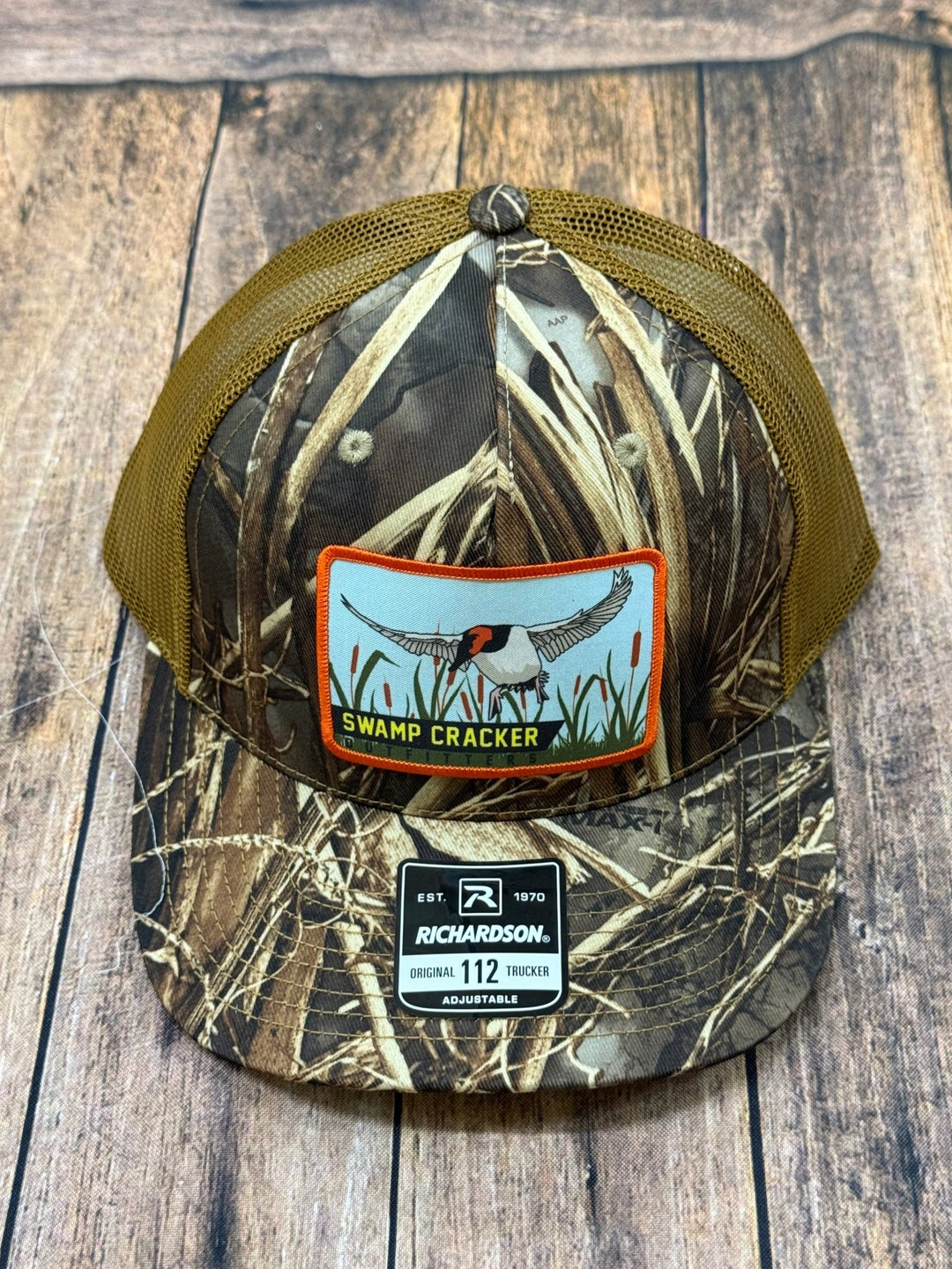 Swamp CrackerLanding Canvas back Duck Patch hat - Swamp Cracker Outdoor Apparel