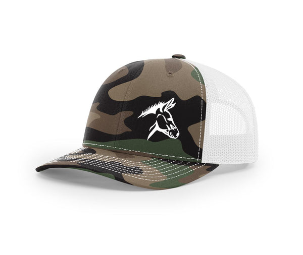 Mule Head Mesh Swamp Cracker Trucker Hat