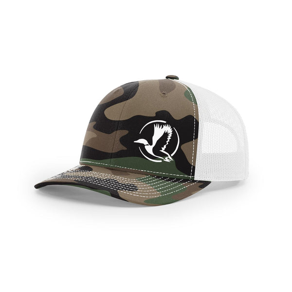 Sunrise Flying Duck Swamp Cracker Snapback Hat