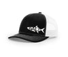 Tarpon Outline Salty Cracker Snapback Hat