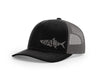 Tarpon Outline Salty Cracker Snapback Hat