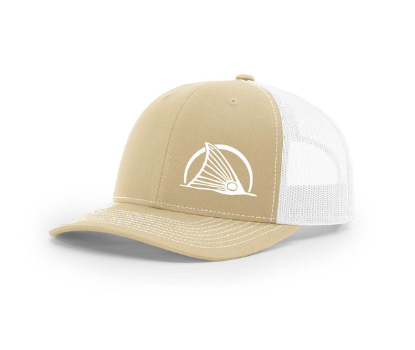 Tailing Redfish At Sunrise Salty Cracker Snapback Hat