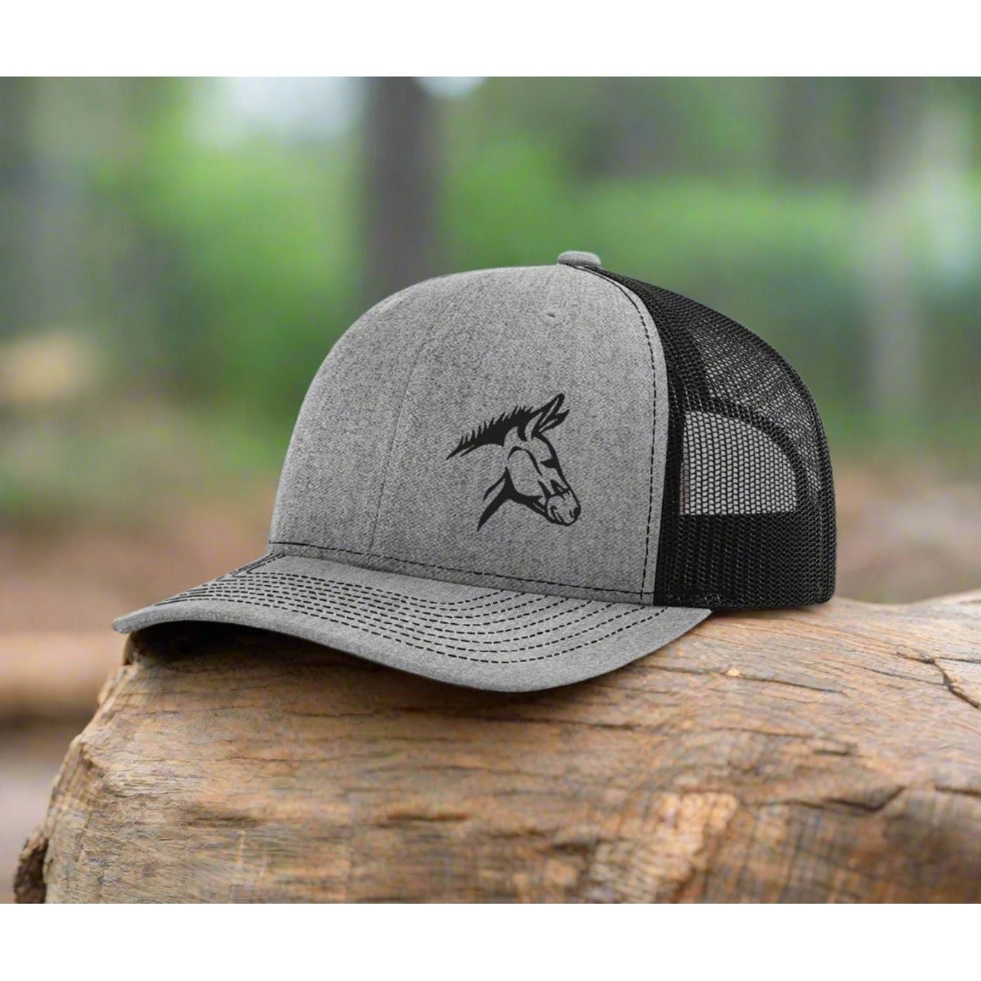 Mule Head Mesh Swamp Cracker Trucker Hat