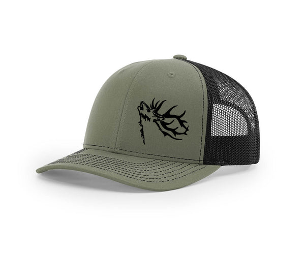 Bugling Elk Swamp Cracker Snapback Outdoorsman Hat