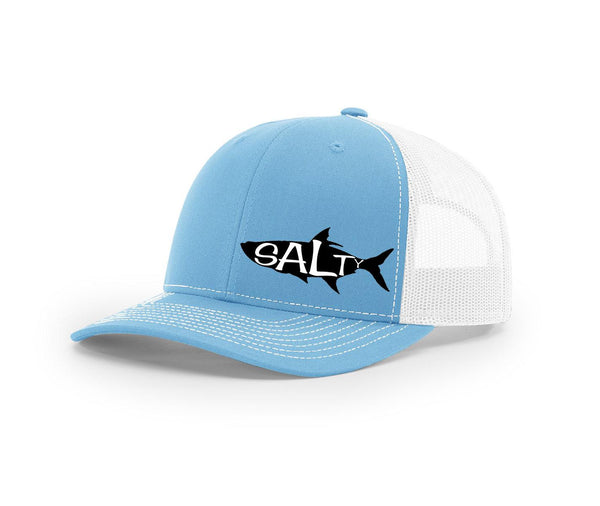 Tarpon Outline Salty Cracker Snapback Hat