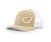 Circle Hook Salty and Swamp Cracker Snapback Hat