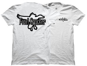Fowl Cracker Landing Duck Black Ink Swamp Cracker Shirt