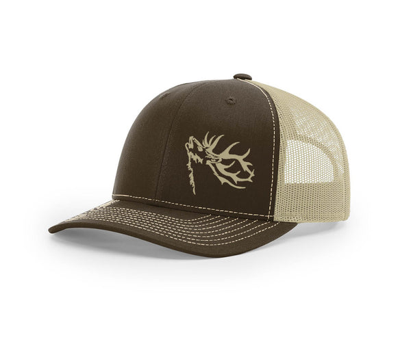 Bugling Elk Swamp Cracker Snapback Outdoorsman Hat