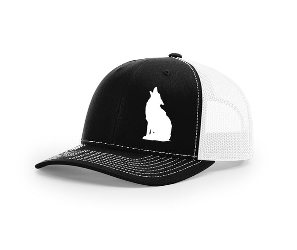 Coyote Howling Swamp Cracker Snapback Hat