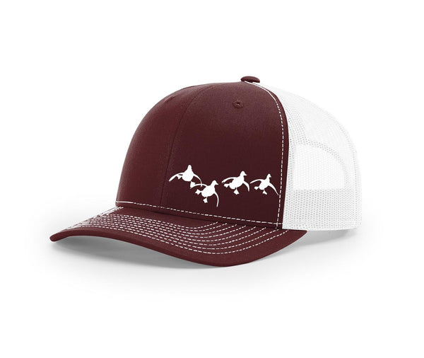 Landing Flock of Ducks Swamp Cracker Trucker Snapback Hat