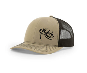 Bugling Elk Swamp Cracker Snapback Outdoorsman Hat