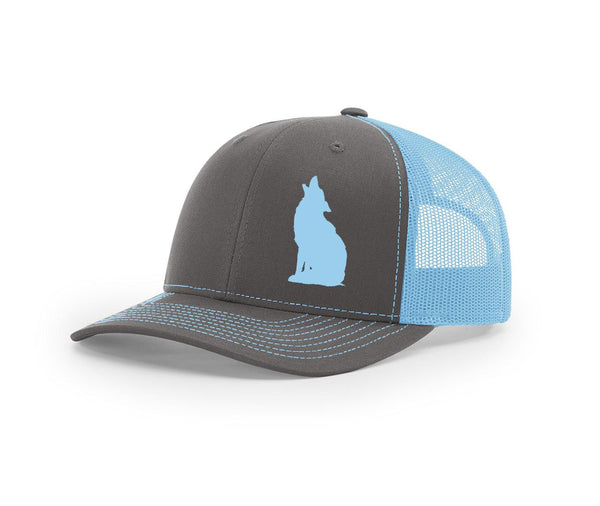 Coyote Howling Swamp Cracker Snapback Hat