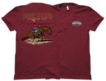 Reining Horse Cowboy Swamp Cracker Cattle Company T-Shirt