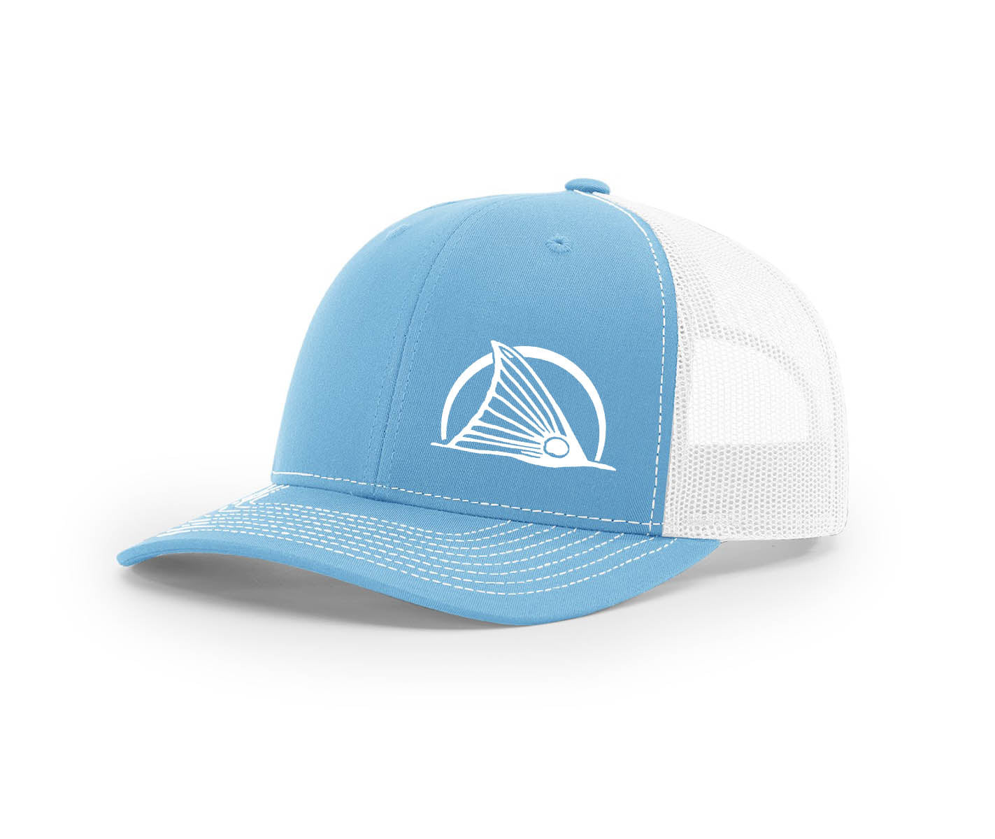 Paramount Outdoors Redfish Trucker Rope Cap Stained Glass Saltwater Fishing  Trucker Hat Elastic Snapback (Blue) at  Women's Clothing store
