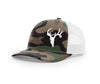 Deer Skull Swamp Cracker Snapback Hat