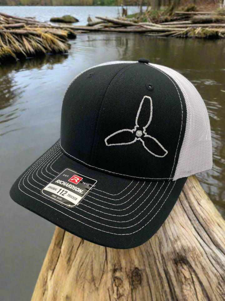 Airboat Blade Mesh Swamp Cracker Trucker Hat - Swamp Cracker Outdoor Apparel