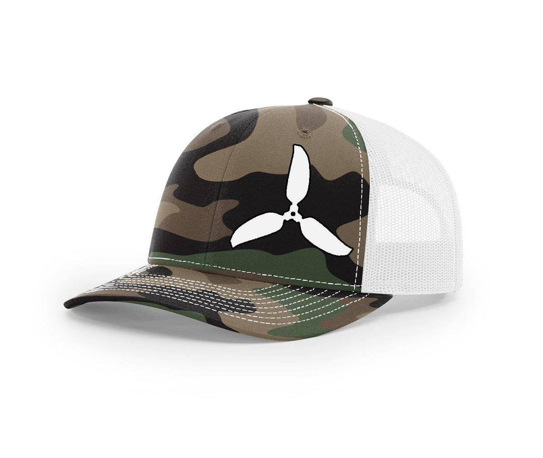 Airboat Blade Mesh Swamp Cracker Trucker Hat - Swamp Cracker Outdoor Apparel