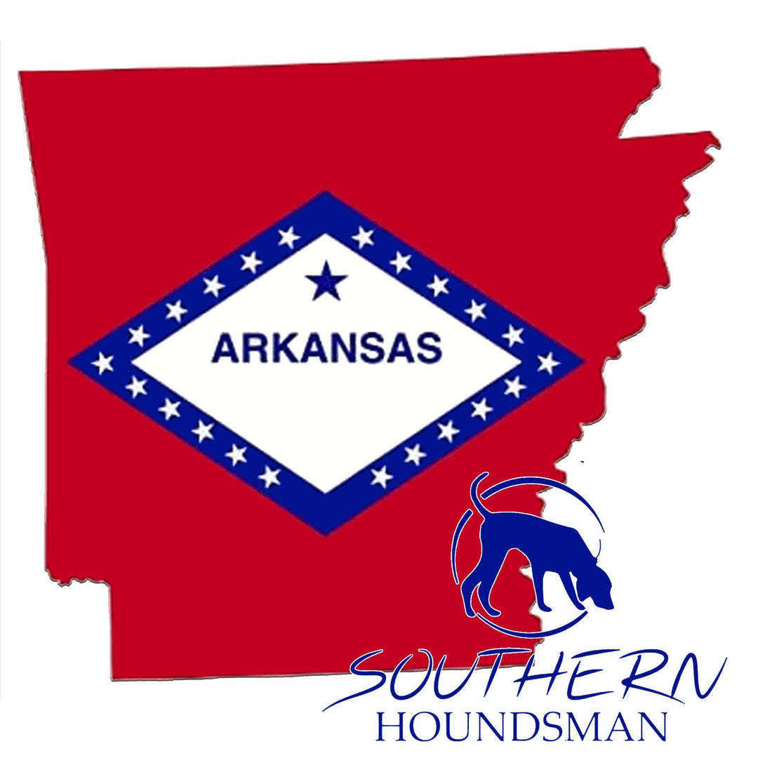 Arkansas Southern Houndsman Sticker - Swamp Cracker Outdoor Apparel