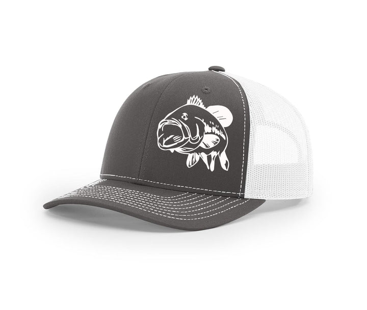 Bass Swamp Cracker Trucker Snapback Hat - Swamp Cracker Outdoor Apparel