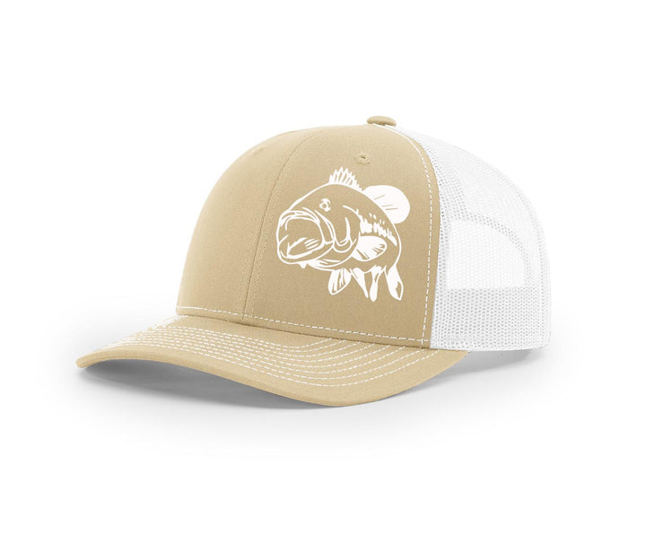 Bass Swamp Cracker Trucker Snapback Hat - Swamp Cracker Outdoor Apparel