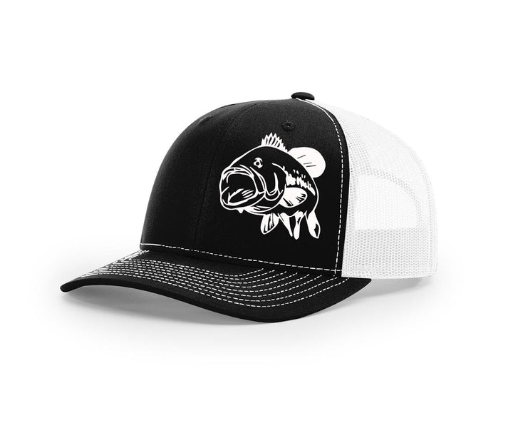 Bass Swamp Cracker Trucker Snapback Hat - Swamp Cracker Outdoor Apparel