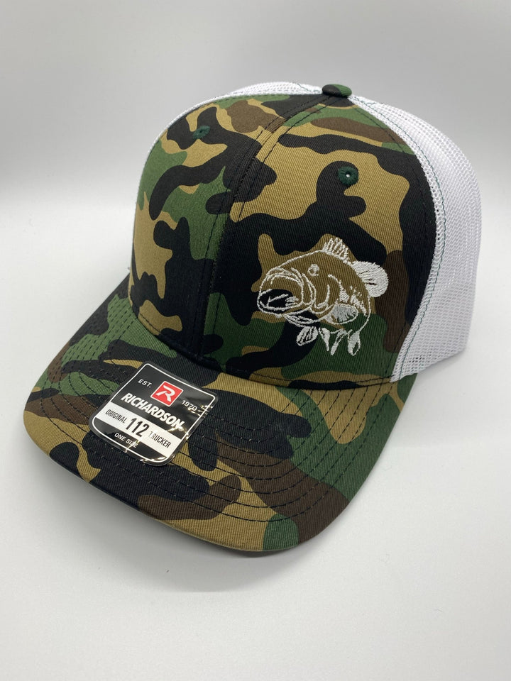 Bass Swamp Cracker Trucker Snapback Hat - Swamp Cracker Outdoor Apparel