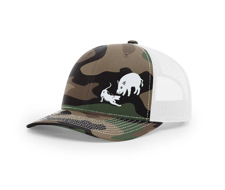 Bayed Up Southern Houndsman Snapback Hat - Swamp Cracker Outdoor Apparel