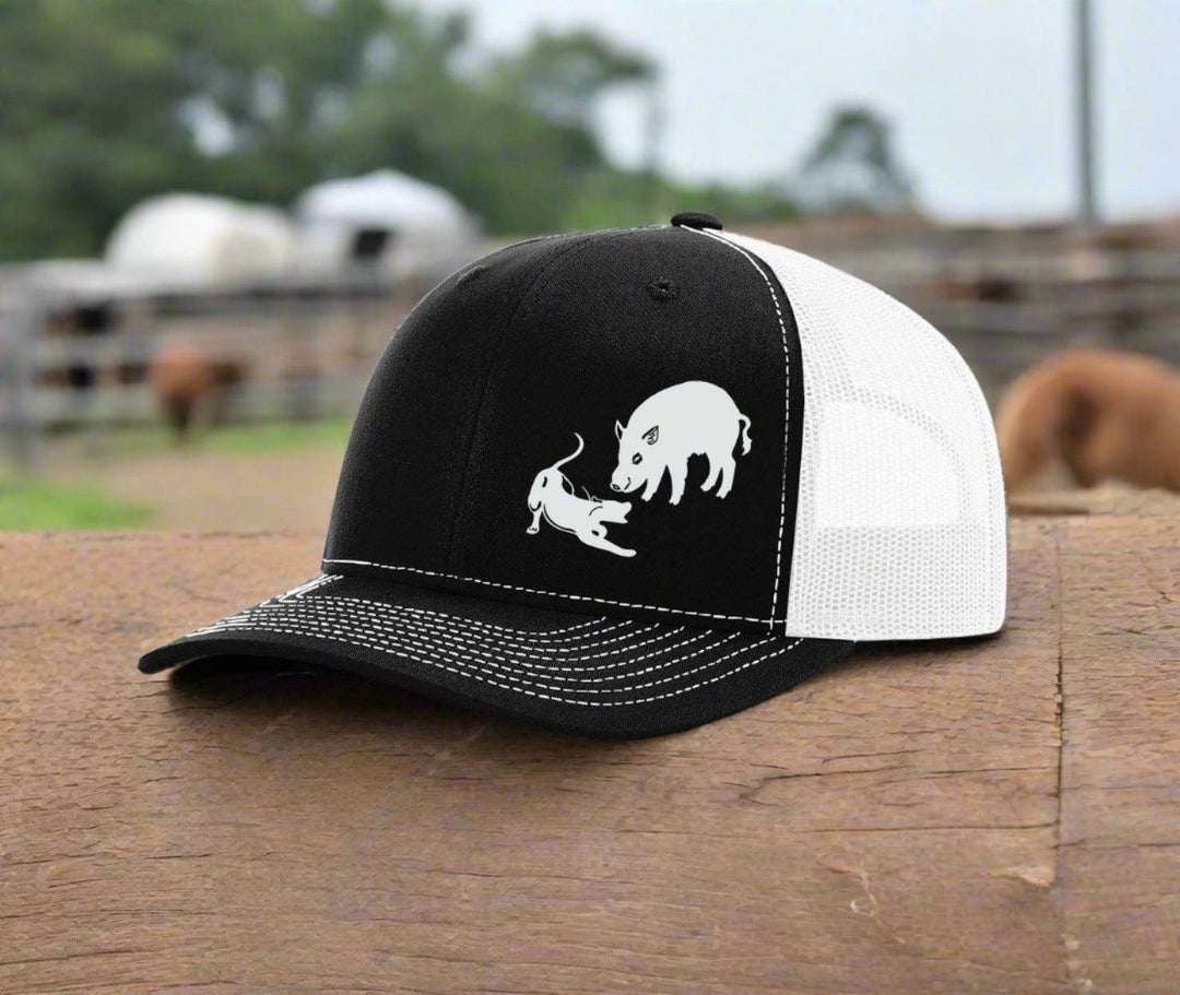 Bayed Up Southern Houndsman Snapback Hat - Swamp Cracker Outdoor Apparel