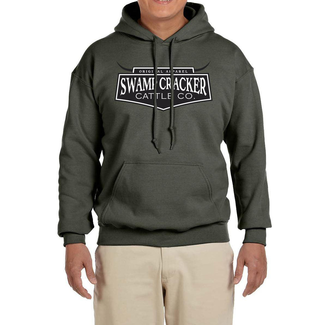 Cattle Co Pullover Hoodie - Swamp Cracker Outdoor Apparel