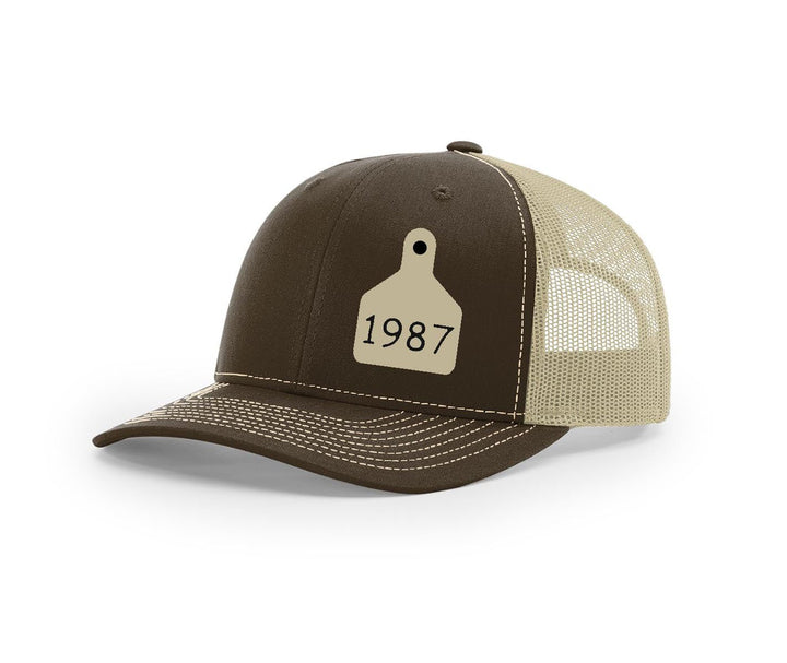 Cattle Company Ear Tag - Swamp Cracker Snapback Hat - Swamp Cracker Outdoor Apparel
