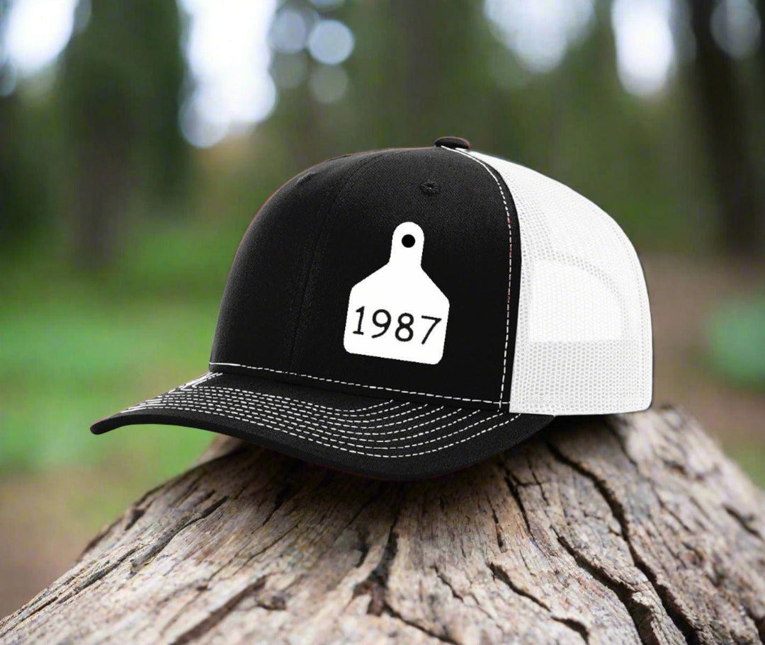 Cattle Company Ear Tag - Swamp Cracker Snapback Hat - Swamp Cracker Outdoor Apparel