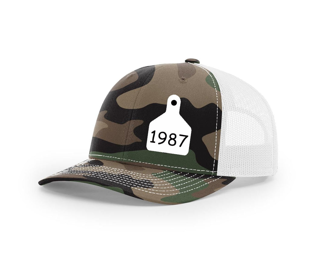 Cattle Company Ear Tag - Swamp Cracker Snapback Hat - Swamp Cracker Outdoor Apparel