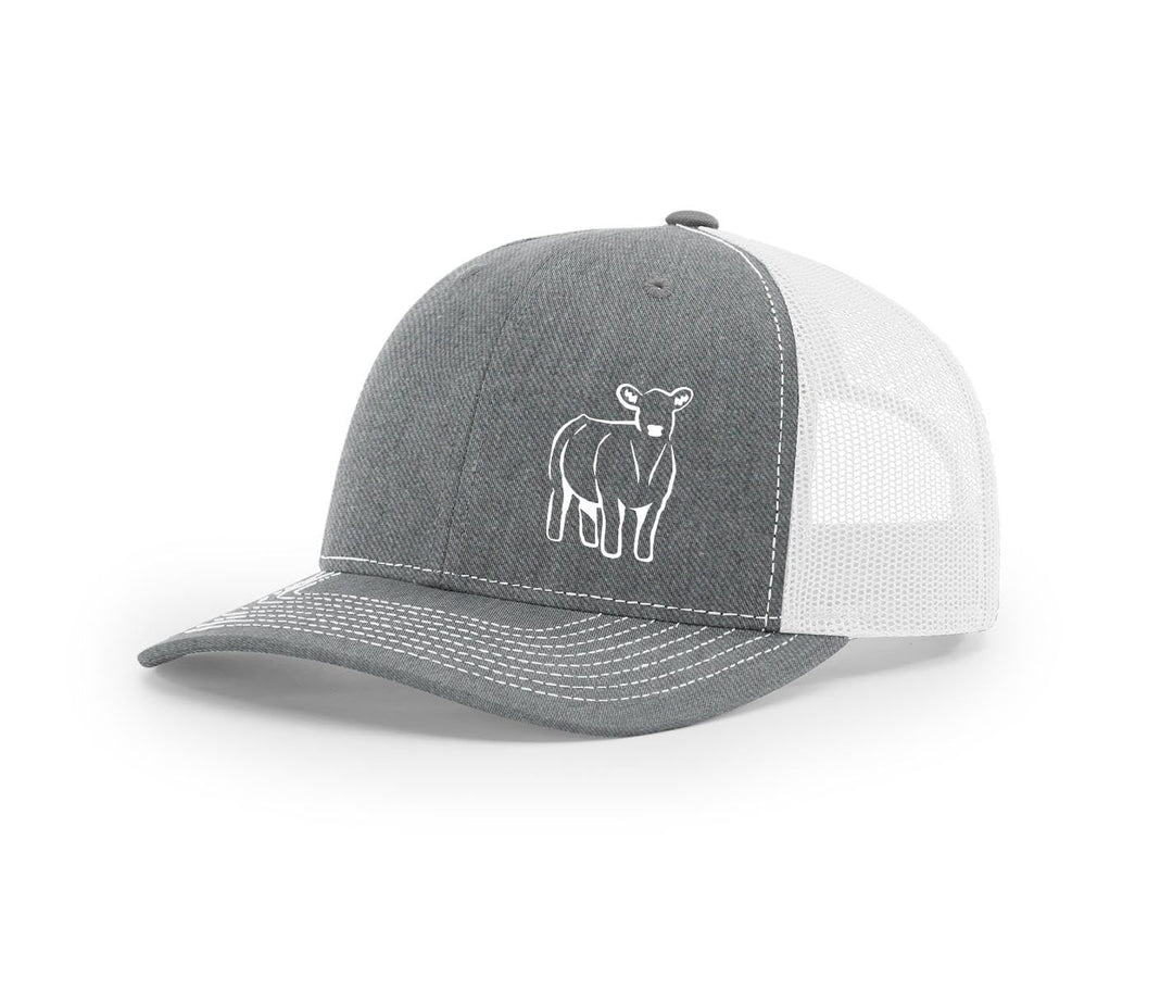 Cattle Company Full Frontal Cow - Swamp Cracker Snapback Hat - Swamp Cracker Outdoor Apparel